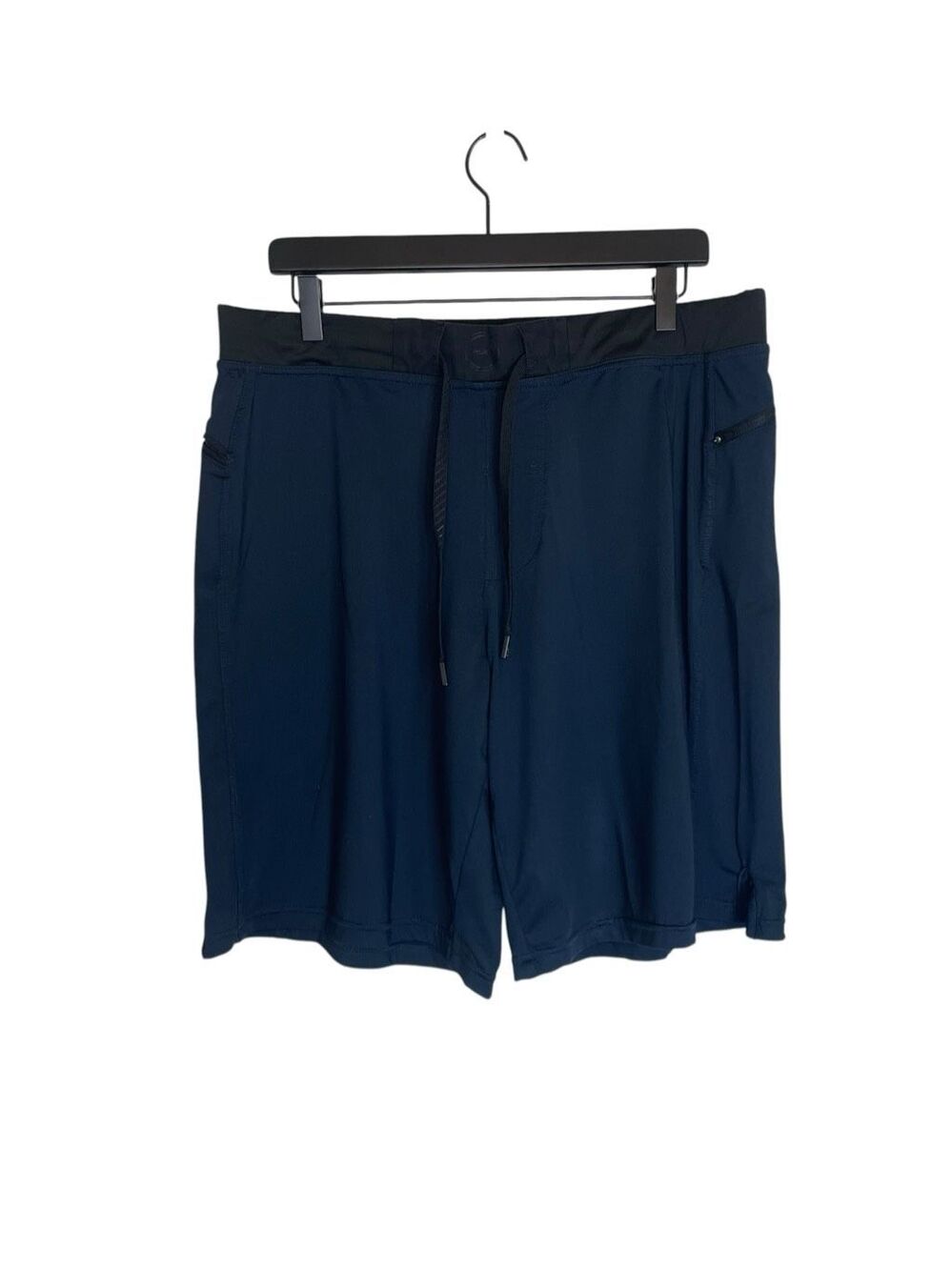 Hylete Above The Knee Athletic Workout Shorts Blue Size XL